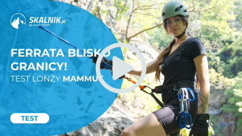 Najlepsza via ferrata blisko Polski? Vodní Brána (Semily) + test lonży Mammut Skywalker Pro Turn