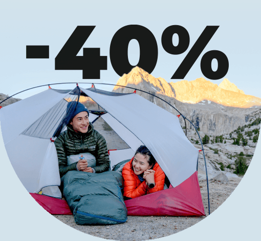 Zgarnij -40% na sprzęt turystyczny!